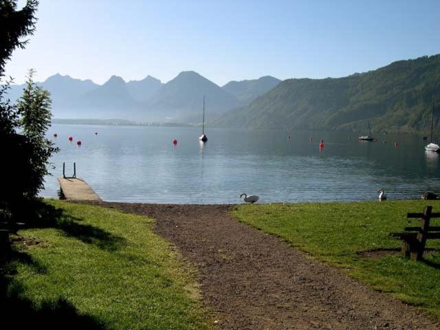 Ferienwohnung Sonnwirtstöckl am See Sankt Gilgen Exterior foto