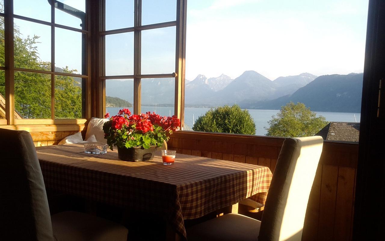 Ferienwohnung Sonnwirtstöckl am See Sankt Gilgen Exterior foto